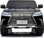 ⁦سيارة كهربائية للأطفال مرخصة من لكزس LX 570 مع تحكم عن بُعد⁩ - الصورة ⁦2⁩