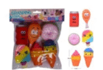 PVC Food Set  Grasping Toy